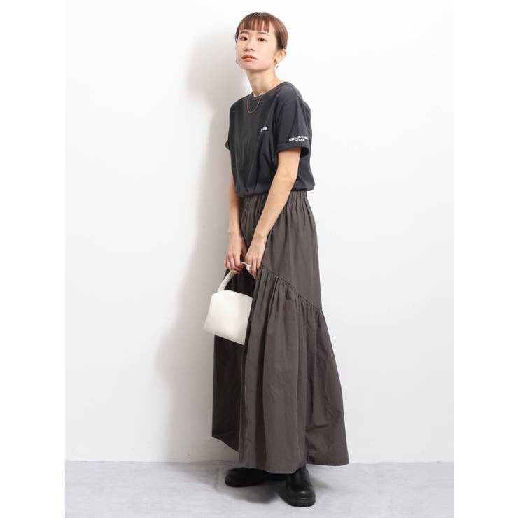 カラーエンブロイダリーTee[品番：MKSW0055597]｜Ungrid（アン