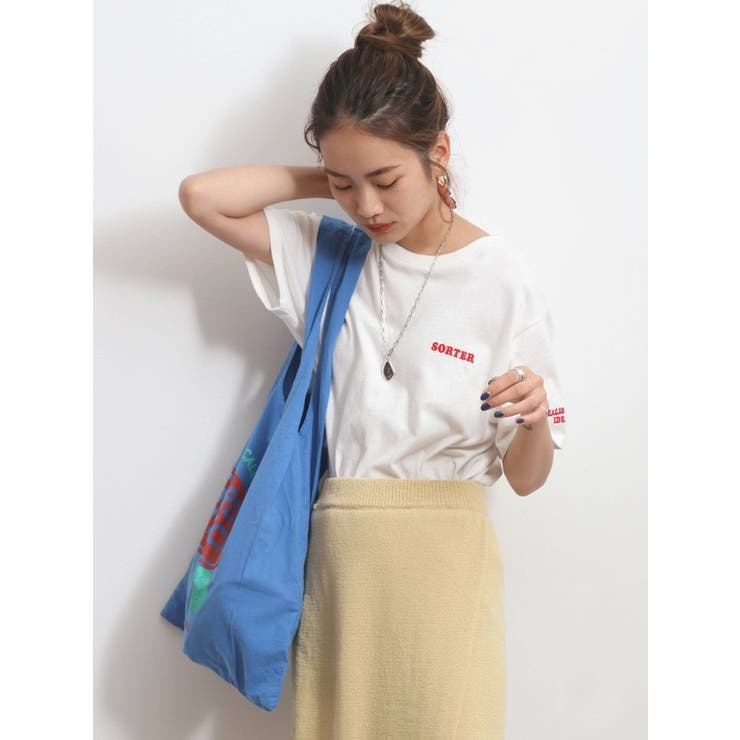 最終値下げ　新品未使用　Ungrid エンブロイダリーデザインブルゾン　ホワイト SALE】 Ungrid エンブロイダリーダメージロゴTee 1125327487