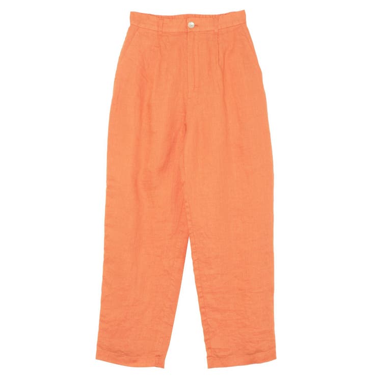 ファッション 通販 ハイウエストリネンテーパードパンツ[品番：MKSW0043792 パンツ