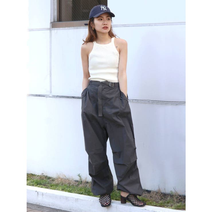 ミリタリーボリュームパンツ[品番：MKSW0044307]｜Ungrid（アン