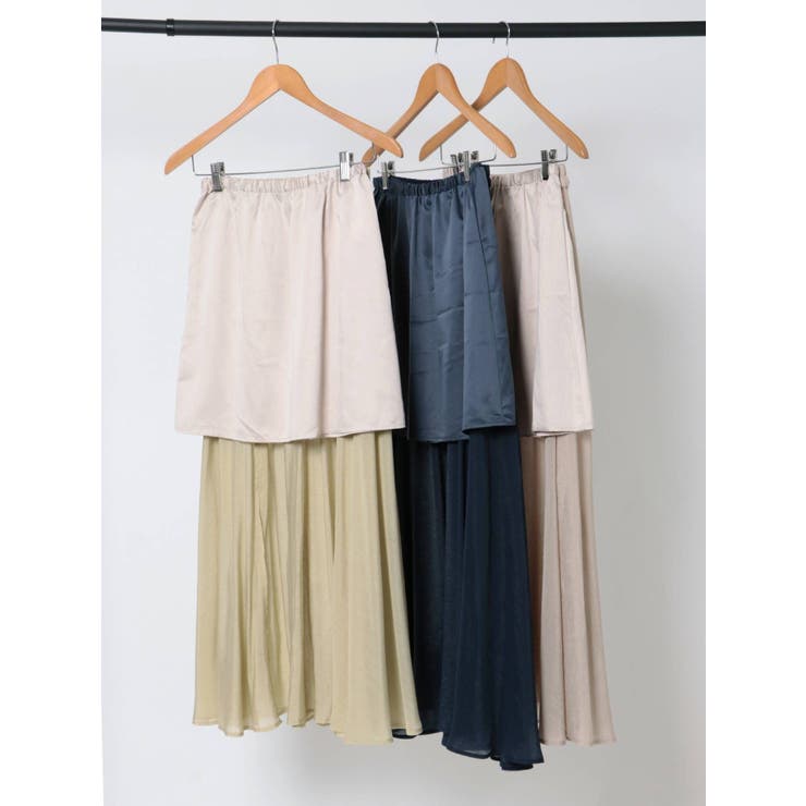 lig.シアーボリュームスカート Lig. シアーボリュームスカートsheer volume skirt