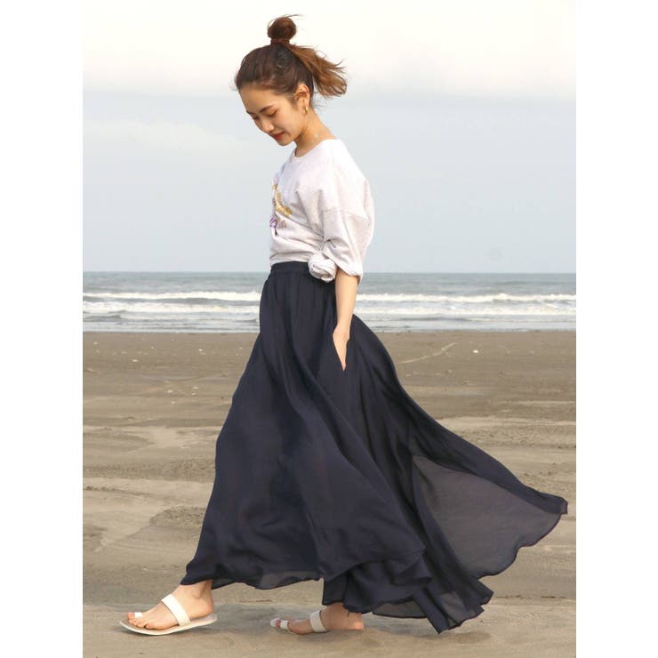 スリットシアーボリュームスカート | Ungrid | 詳細画像6 