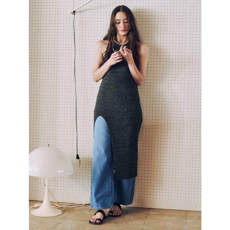 ホルターネックスリットチュニック | Ungrid | 詳細画像2 