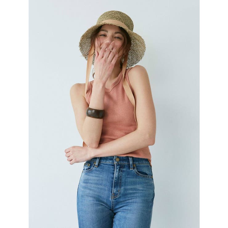 草木染テレコタンクトップ | Ungrid | 詳細画像3 