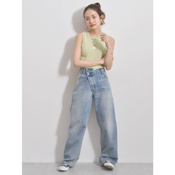 草木染テレコタンクトップ | Ungrid | 詳細画像7 