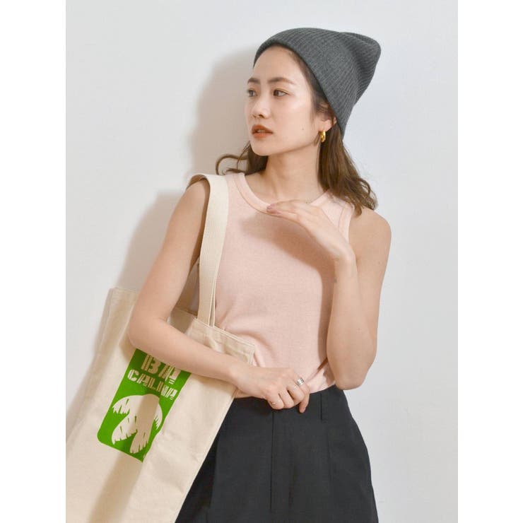 草木染テレコタンクトップ | Ungrid | 詳細画像9 