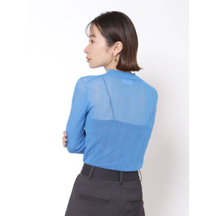 ハイネックシアーニット | Ungrid | 詳細画像11 