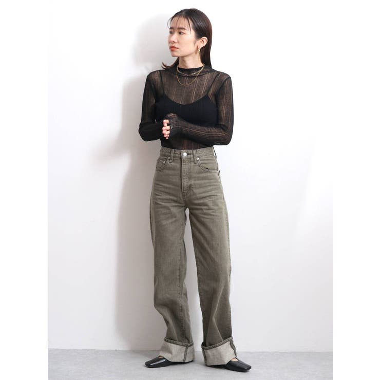 ハイネックシアーニット | Ungrid | 詳細画像16 