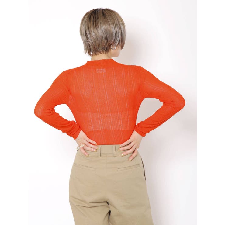 ハイネックシアーニット | Ungrid | 詳細画像18 