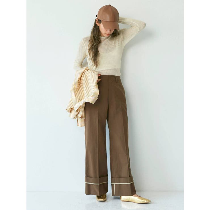 ハイネックシアーニット | Ungrid | 詳細画像5 