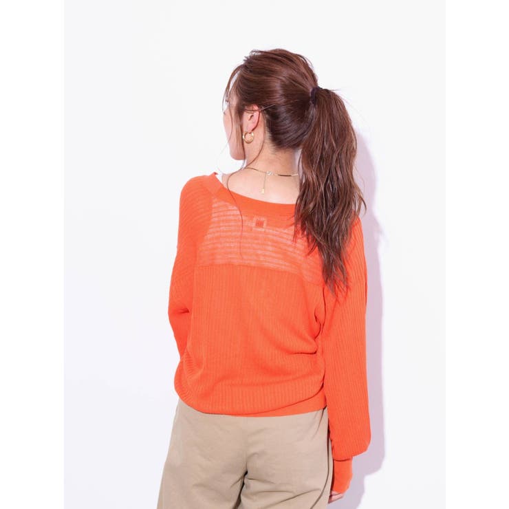 シアーボリュームニットカーデ | Ungrid | 詳細画像6 