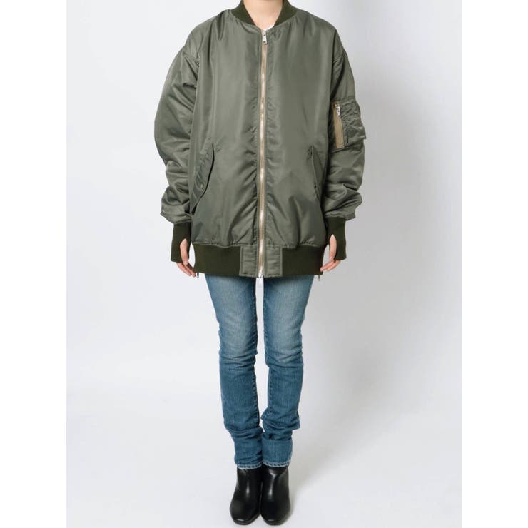 ビッグシルエットサイドジップMA-1 | Ungrid | 詳細画像45 