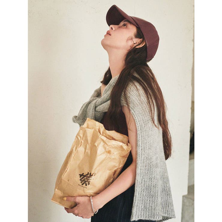 フェイクレザーキャップ | Ungrid | 詳細画像3 