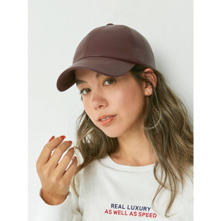 フェイクレザーキャップ | Ungrid | 詳細画像5 