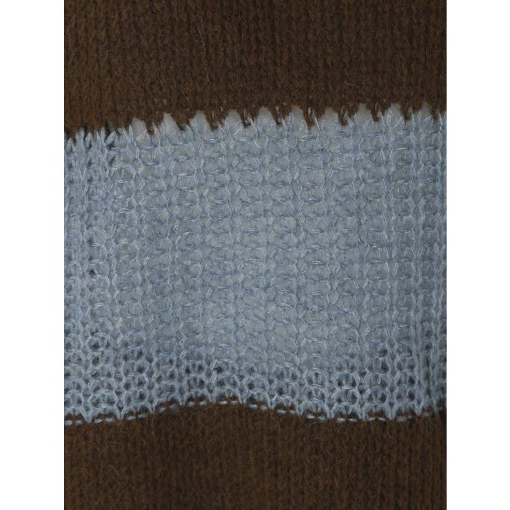 ワイドボーダーニット | Ungrid | 詳細画像25 