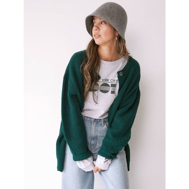 BRiCO ルーズニットカーデ | Ungrid | 詳細画像3 