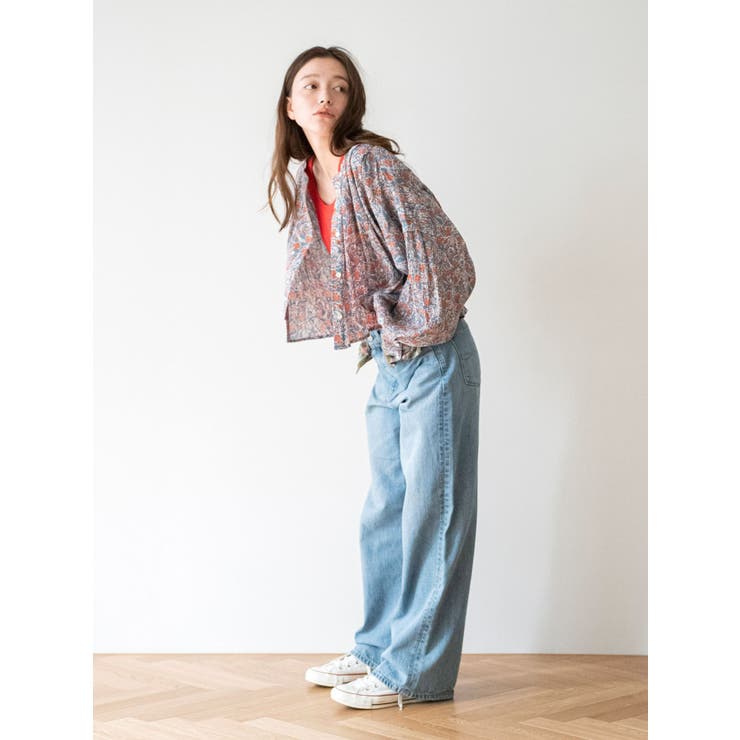 ハイウエストオーガニックコットンルーズデニム | Ungrid | 詳細画像17 