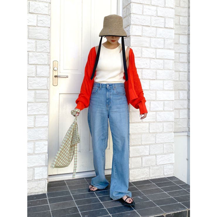 ハイウエストオーガニックコットンルーズデニム | Ungrid | 詳細画像31 