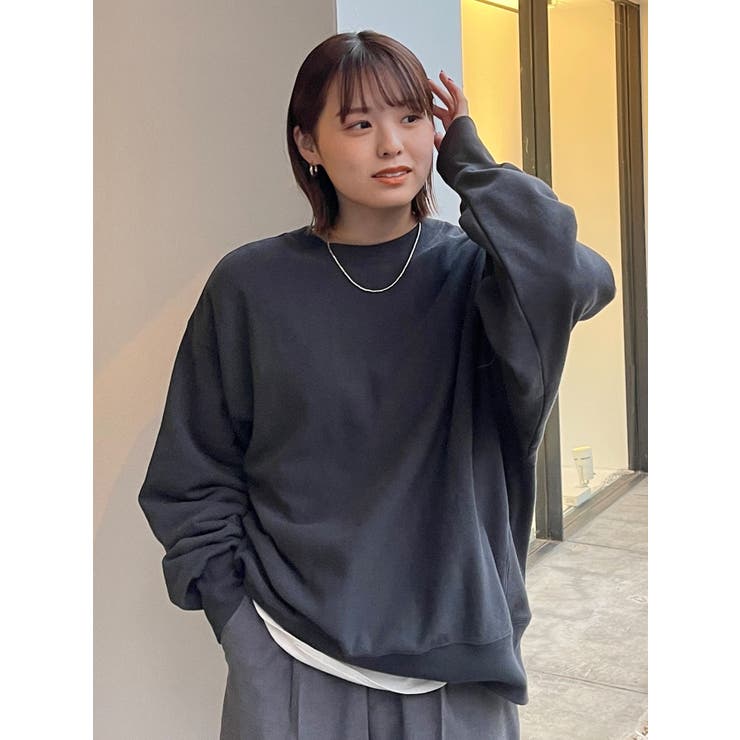 WEB限定】スリーブボリュームスウェット[品番：MKSW0049628