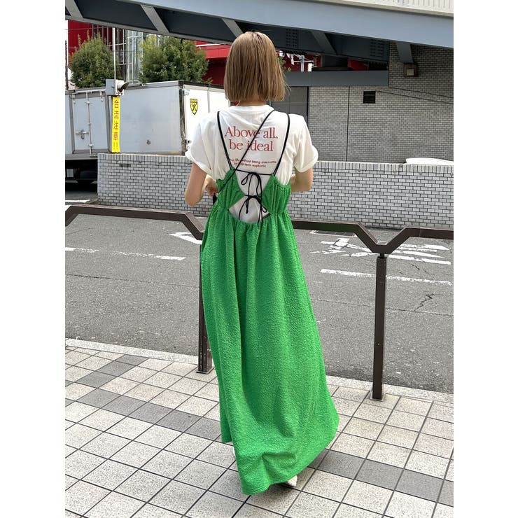 ジャカードキャミワンピース[品番：MKSW0050455]｜Ungrid（アン