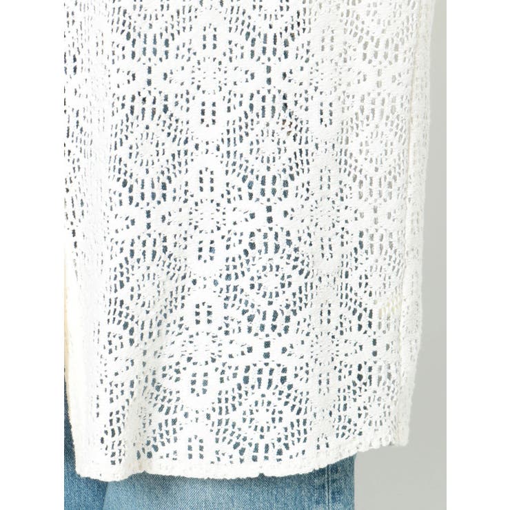 レースルーズシャツ | Ungrid | 詳細画像16 