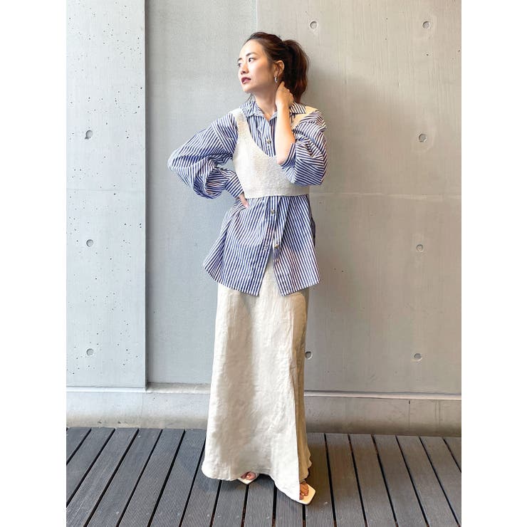 スラブニットビスチェ | Ungrid | 詳細画像5 