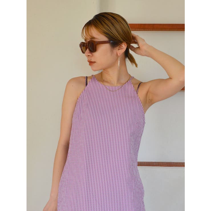 ギンガムチェックフィットキャミワンピース | Ungrid | 詳細画像25 