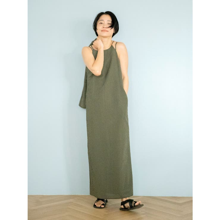 ギンガムチェックフィットキャミワンピース | Ungrid | 詳細画像27 