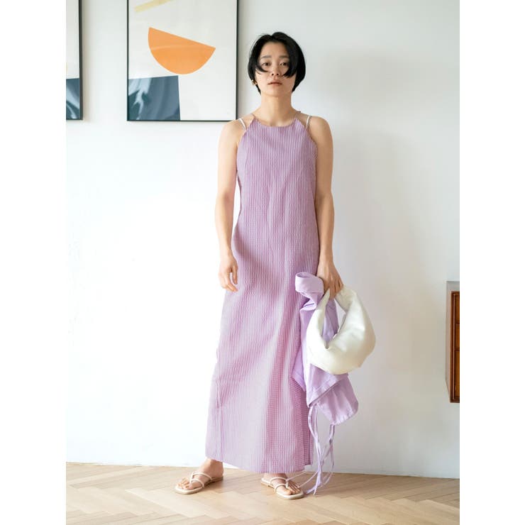 ギンガムチェックフィットキャミワンピース | Ungrid | 詳細画像33 