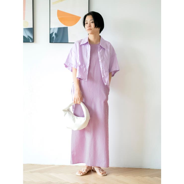 ギンガムチェックフィットキャミワンピース | Ungrid | 詳細画像35 