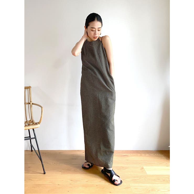 ギンガムチェックフィットキャミワンピース | Ungrid | 詳細画像45 