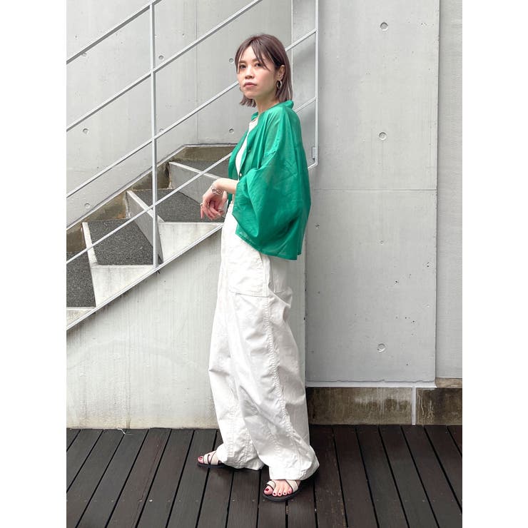 【WEB限定】シアーショートシャツ | Ungrid | 詳細画像16 