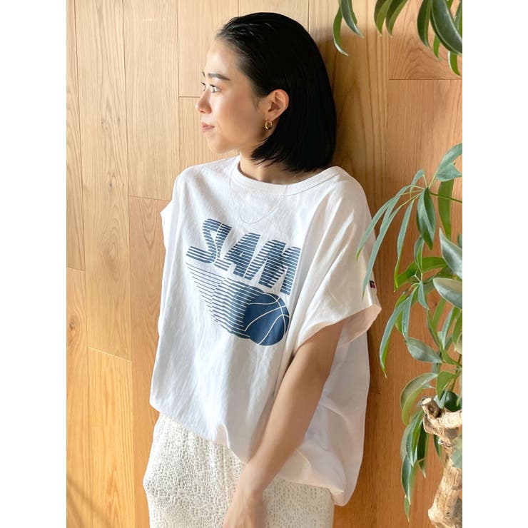 RUSSELL別注 タックノースリトップス[品番：MKSW0050636