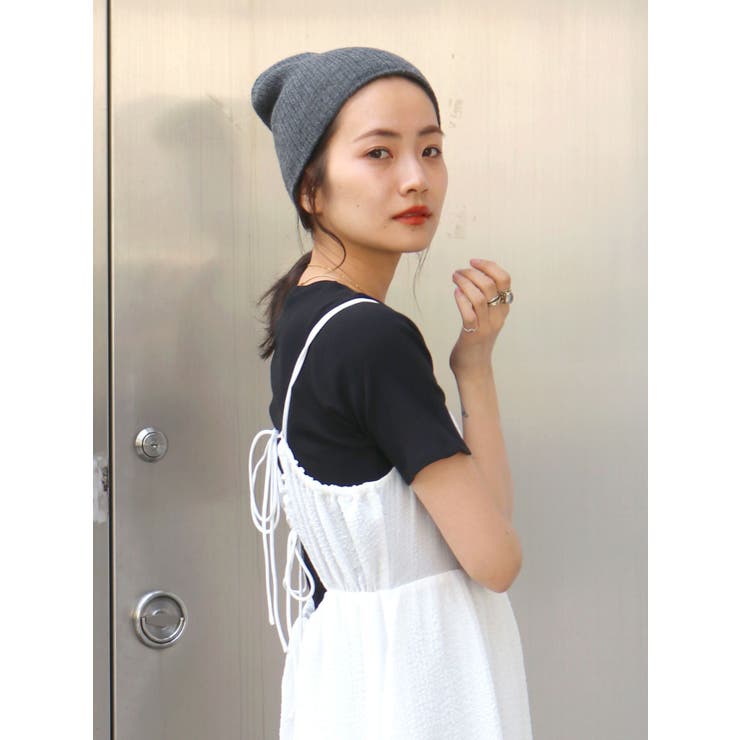 オーガニックコットンテレコハーフスリーブTee | Ungrid | 詳細画像6 