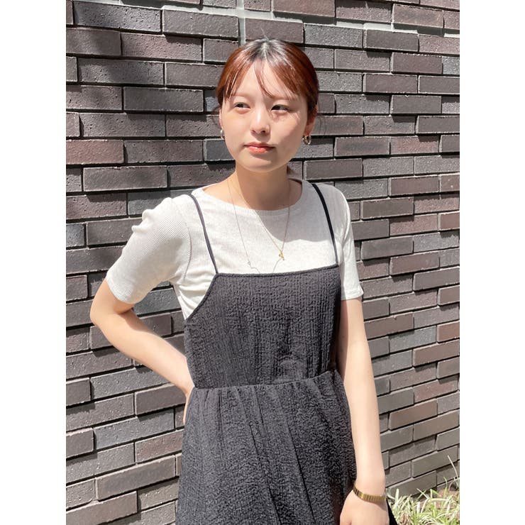 オーガニックコットンテレコハーフスリーブTee | Ungrid | 詳細画像8 