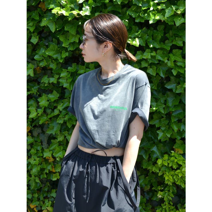 ヴィンテージウォッシュカラーTee | Ungrid | 詳細画像2 