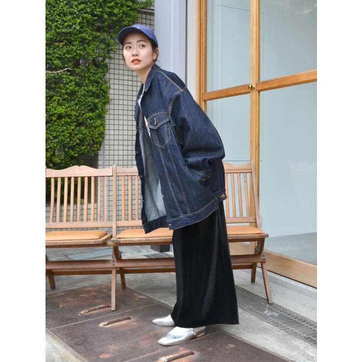 【Ungrid】ビッグシルエットデニムジャケット 新品タグ付き Ungrid ビッグシルエットデニムジャケット（ブルー