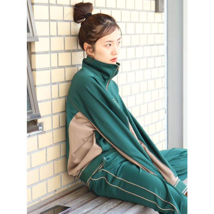 バイカラートラックジャケット[品番：MKSW0052461]｜Ungrid（アングリット ）のレディースファッション通販｜SHOPLIST（ショップリスト）