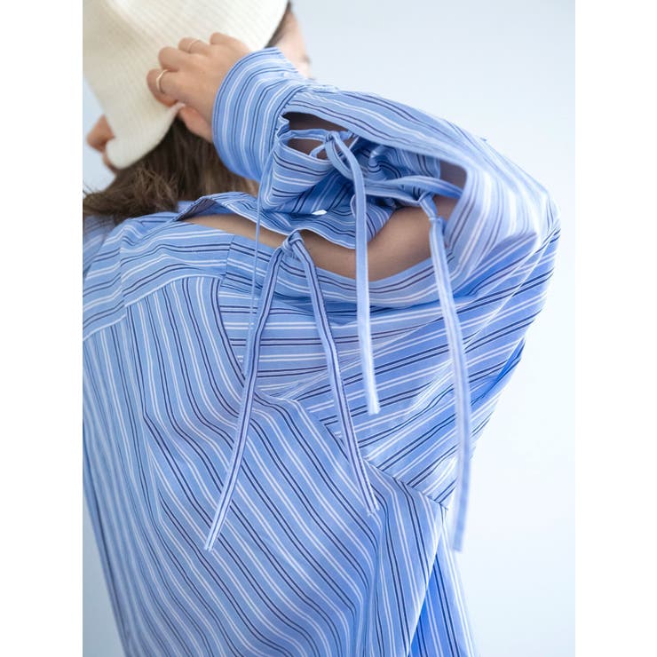 ショルダーデザインビッグシャツ | Ungrid | 詳細画像18 