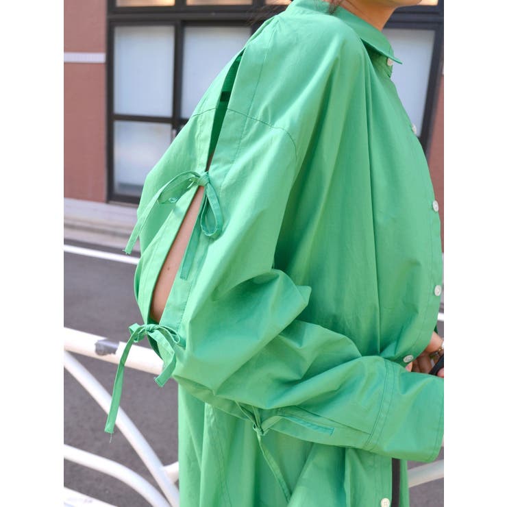 ショルダーデザインビッグシャツ | Ungrid | 詳細画像26 