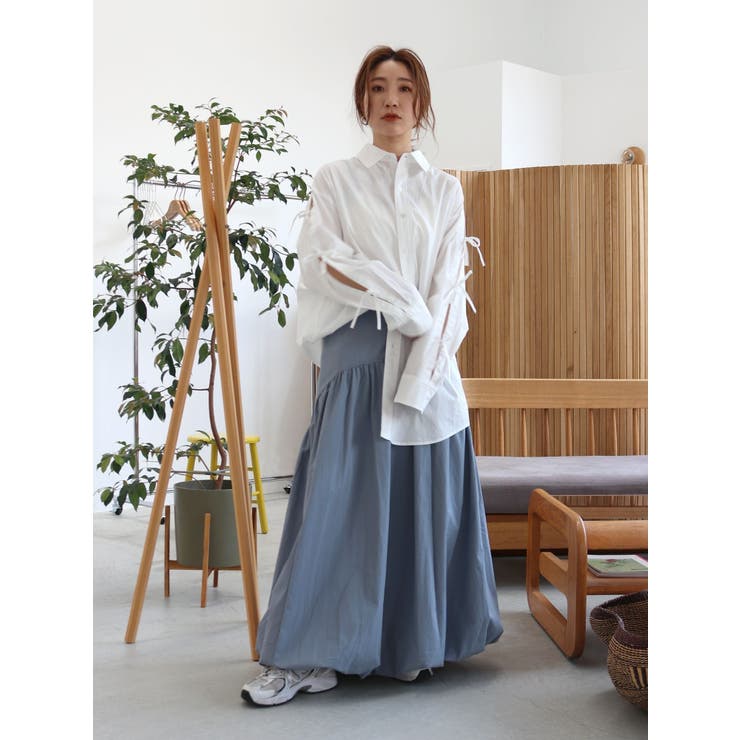 ショルダーデザインビッグシャツ | Ungrid | 詳細画像36 