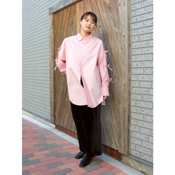 ショルダーデザインビッグシャツ | Ungrid | 詳細画像39 