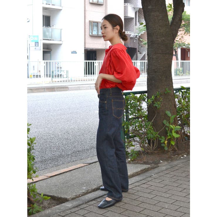 2wayタックハーフスリーブブラウス | Ungrid | 詳細画像13 