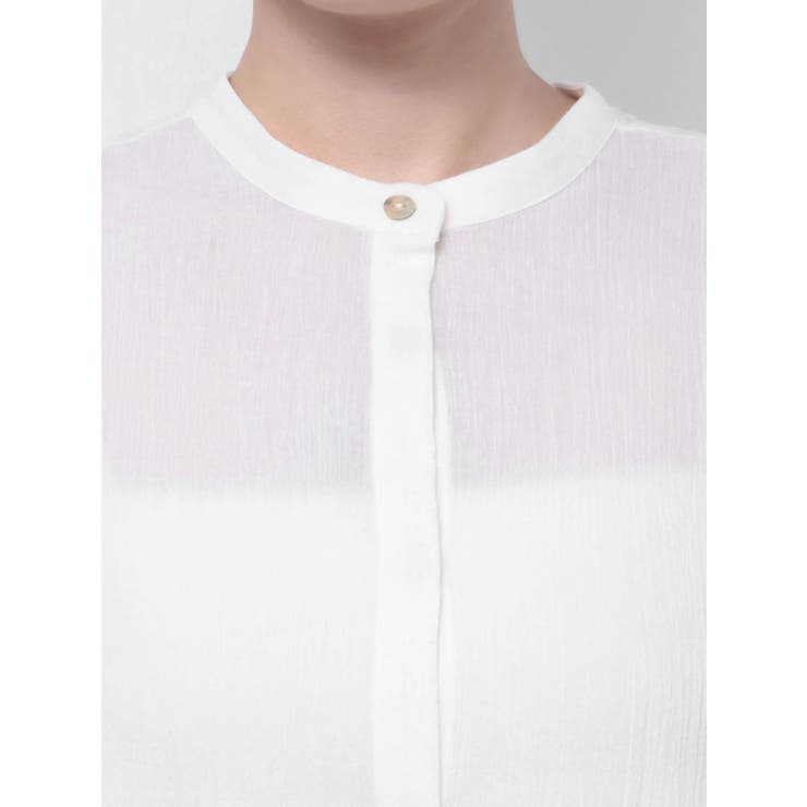 2wayタックハーフスリーブブラウス | Ungrid | 詳細画像21 