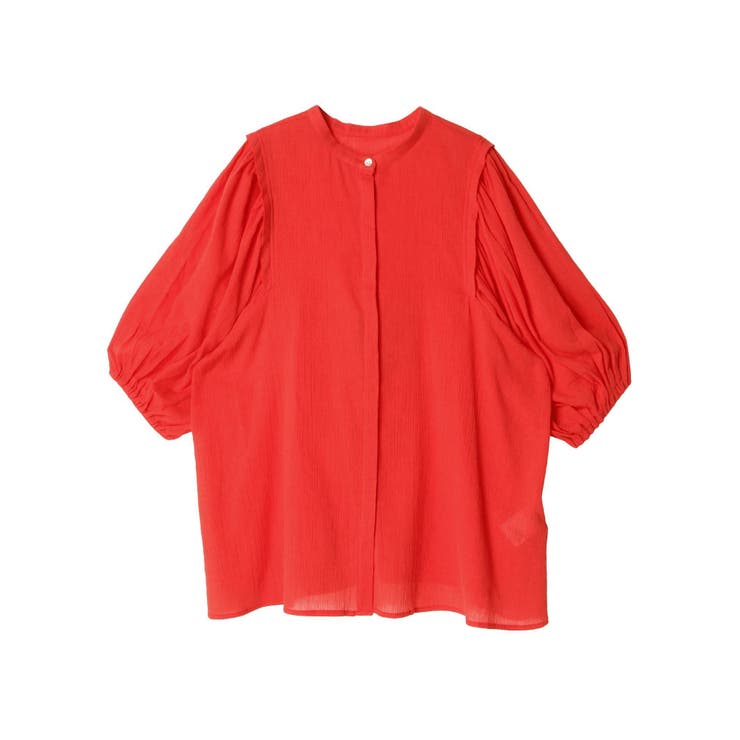 2wayタックハーフスリーブブラウス | Ungrid | 詳細画像29 