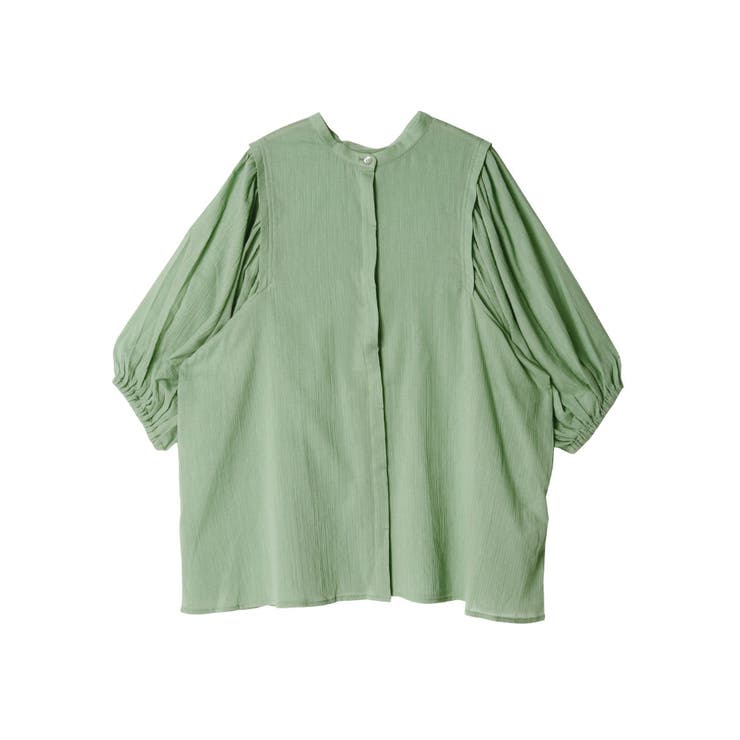 2wayタックハーフスリーブブラウス | Ungrid | 詳細画像30 