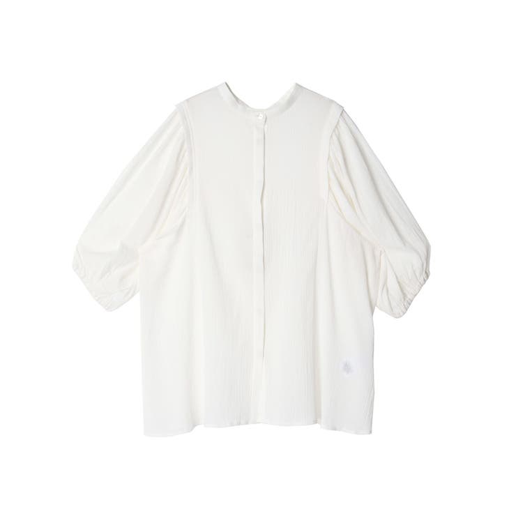 2wayタックハーフスリーブブラウス | Ungrid | 詳細画像31 