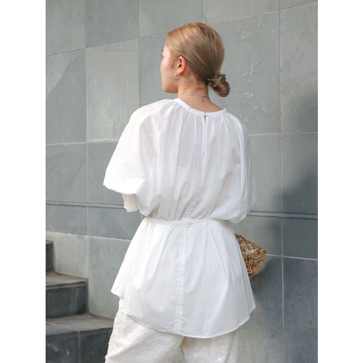 ハーフスリーブボリュームブラウス | Ungrid | 詳細画像3 