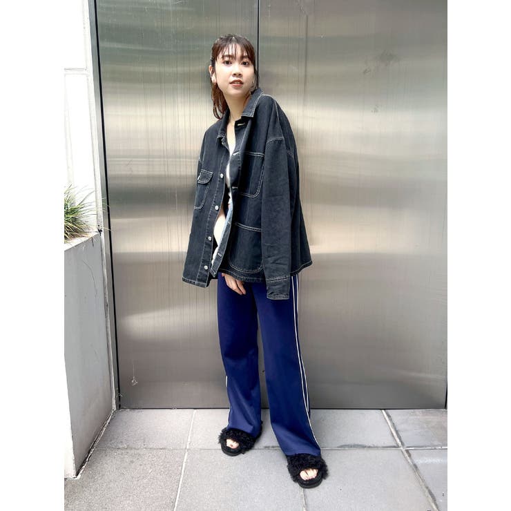 バイカラートラックパンツ[品番：MKSW0052464]｜Ungrid（アン