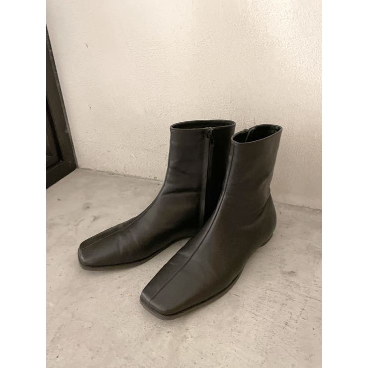 ミドル丈フラットブーツ | Ungrid | 詳細画像7 